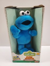 Fisher Price Cookie Monster 1999 Sesame Street Collectible Stuffed Plush Month