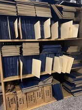 Lot Of 5 Different Whitman Coin Holders Album Pennies Dimes Quarters No Coin