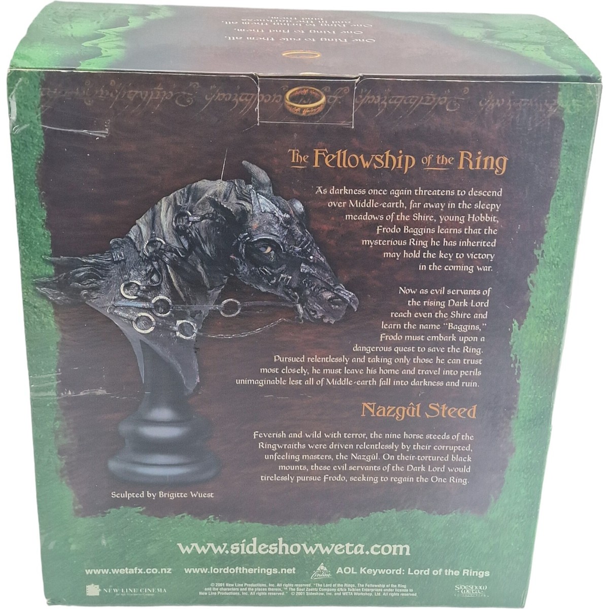 Buste Seigneur Des Anneaux Frodo Baggins Sideshow Weta – 17,1 Cm Polystone