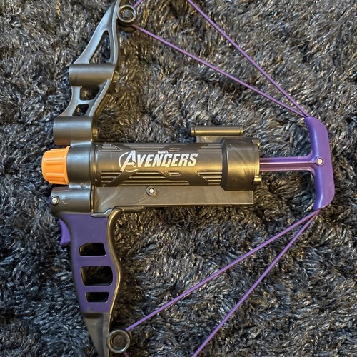 Marvel Avengers Nerf Hawkeye Long Shot Bow Dart!!!L@@K!!! - Bild 2 von 3