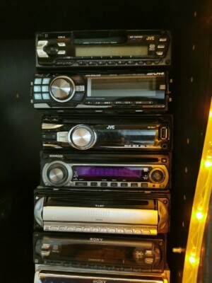 Autoradio Konvolut Sony Kenwood Jvc ALPINE CDE 9880 RADIO CD Kassette