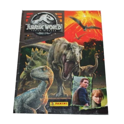 ALBUM panini Jurassic World 2018 incomplet - Photo 1/4