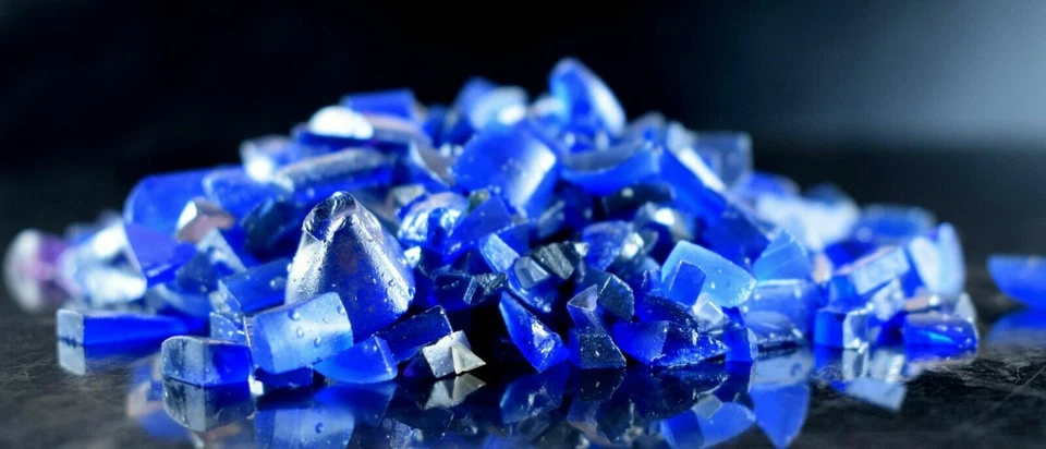  Lote grande áspero de piedras preciosas naturales de tanzanita azul sin tratar 5000 quilates/1 kg BG Foto 4 de 4