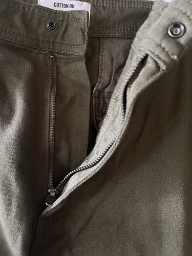 COTTON:ON COTTON ON, OLIVE GREEN CARGO PANTS, U.S. Women's 6, New Tags - Picture 8 of 12
