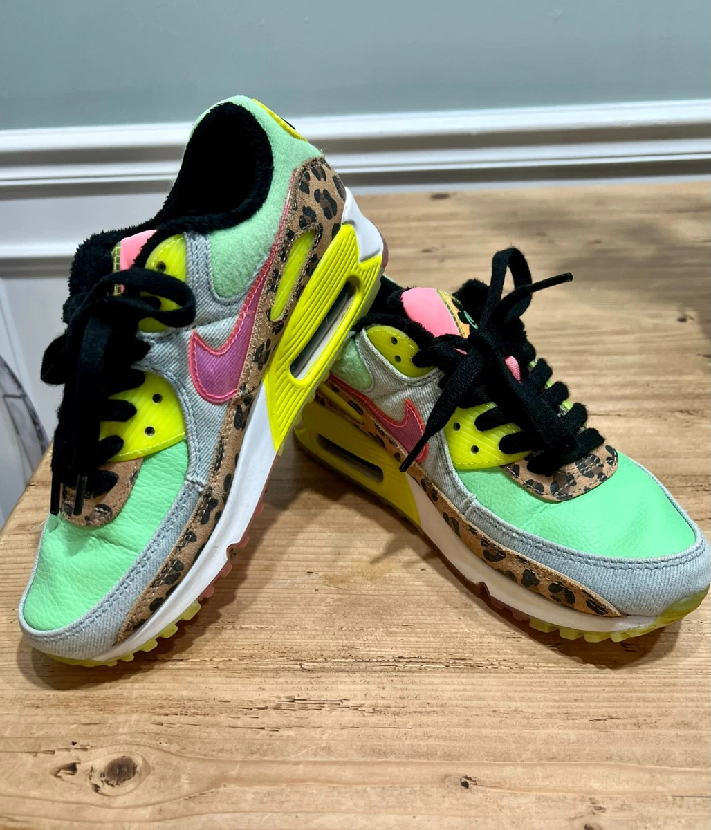 Nike Air Max 90 LX Illusion Green 2020 Women's Size 7