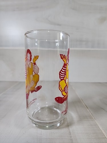 Bicchiere vintage McDonald's Ronald McDonald serie da collezione anni 70 - Foto 2 di 5