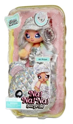NA!NA!NA! Na! Na! Na! PUPPEN MIT FUNKTION Surprise 2-in-1 Pom Doll Glam - Ari Prisma