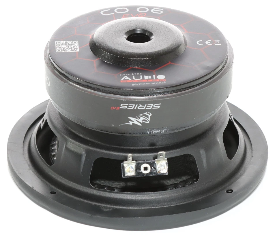 AUDIO SYSTEM CO 06 EVO 240 Watt 4 Ohm 16,5m Subwoofer Mini Auto Woofer 165mm - Bild 2 von 4