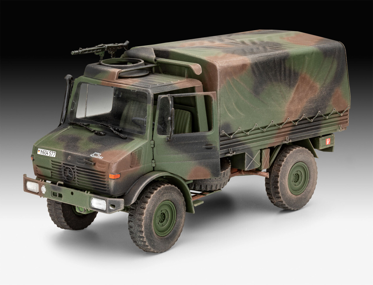 Unimog 2t Milgl 1:35 Plastic Model Kit REVELL