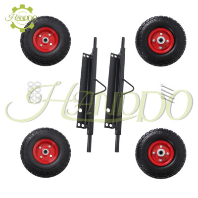 #ad Fit For Honda EU3000is Generator Solid Never Flat Tires All Terrain Wheel Kit $74.87