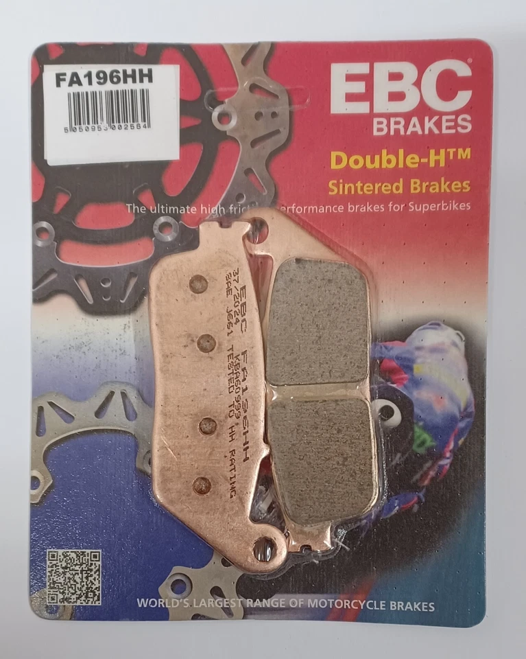 EBC Sintered FRONT and REAR Disc Brake Pads For HONDA NM4 VULTUS (2015 to 2019) - Image 2 of 4