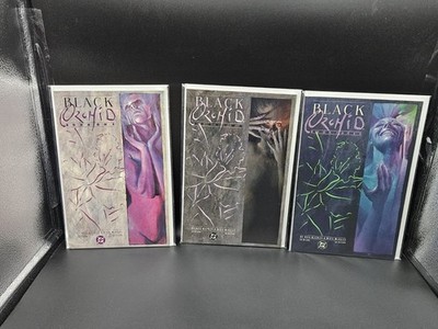 Black Orchid #1-2-3 Complete Set (Neil Gaiman & Dave McKean) DC 1988/ SHIPS FREE
