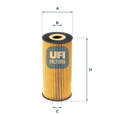 Ölfilter UFI 25.166.00 Filtereinsatz für TL TLE KIA LM HYUNDAI DMA CM FÉ DM 3 FE