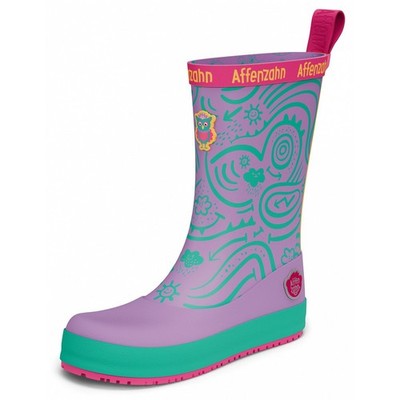 Affenzahn Cherly Eule Gummistiefel Lila