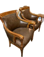  English Leather Winged Backed 