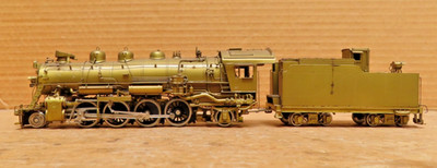 Key Ltd. Imports Brass HO D&RGW K-59 Class 2-8-2 Mikado (Unpainted)