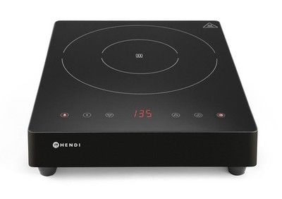 Hendi Induktionskocher Kitchen Line 1 Zone mit 10 Stufen bis 240°C und 3500W