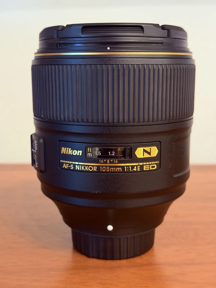 Nikon NIKKOR AF-S 105mm f/1.4 Camera Lenses for sale - eBay