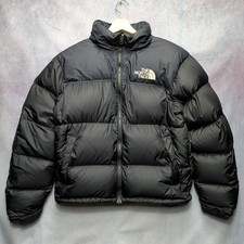 The North Face Nuptse 700 Black Down Puffer Jacket Men's Size S (Fits XS) Hooded