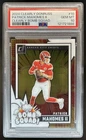 2024 Panini Clearly Donruss Patrick Mahomes II Bomb Squad #10 Chiefs PSA 10