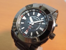 SEIKO Kinetic GMT Black Battery Replacement Capacitor USED