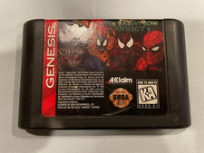 SEPARATION ANXIETY - Sega Genesis Spider-Man/Venom Video Game (Cart Only) WORKS!