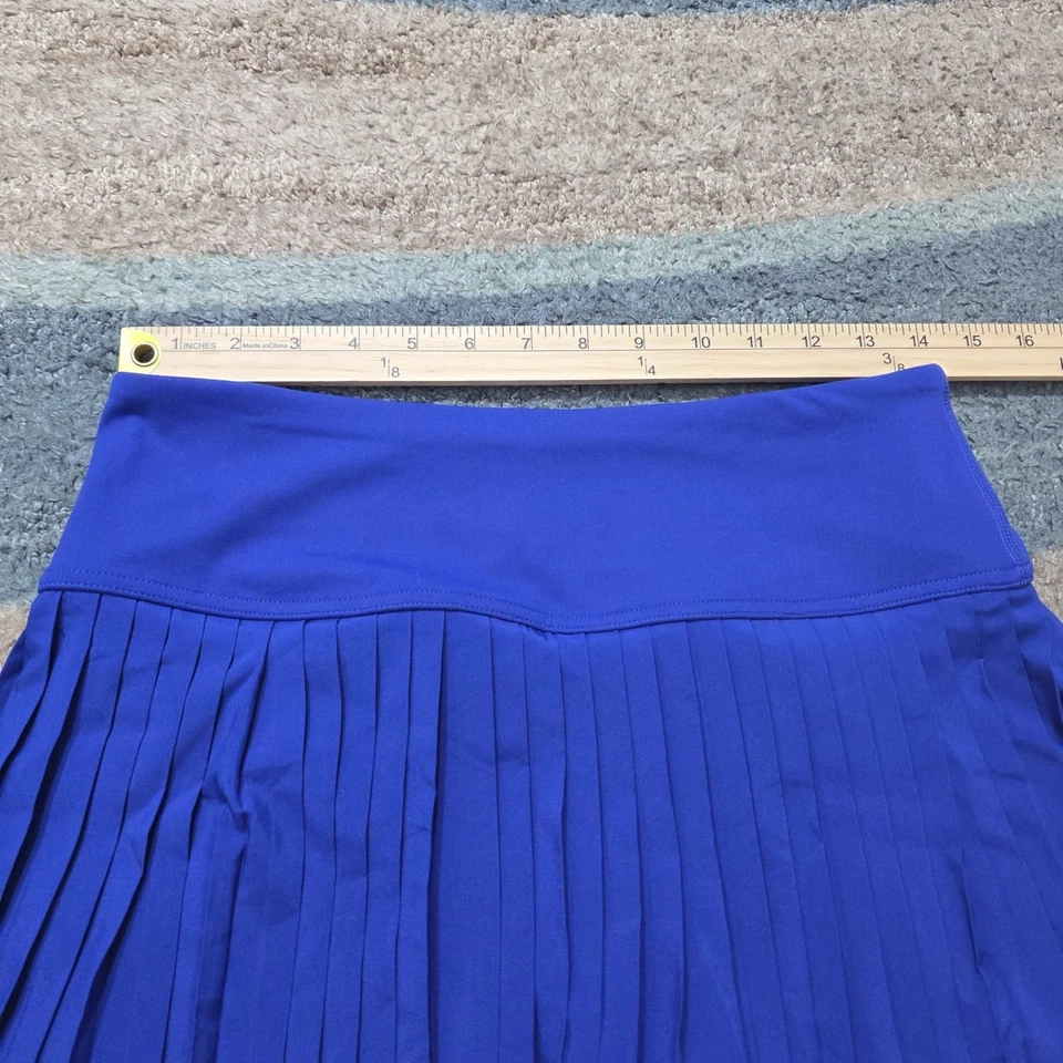 Lote de 2 Skorts Plisados para Mujer Fabletics Medianos Negros y Azules Nuevos con Etiquetas Tenis Golf Foto 4 de 4