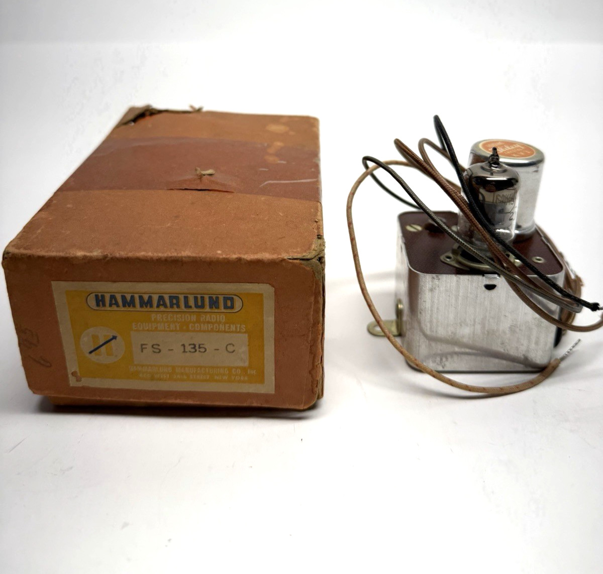 VINTAGE Hammarlund FS-135-C Frequency Standard Crystal Calibrator