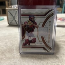 2024 Panini National Treasures - Treasured Threads Kyle Teel #TT-KT /99 (MEM,RC)