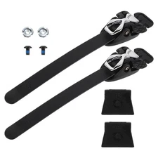  2 Sets Adjustable Inline Ice Skating Buckle Strap Replacement Latch Band Buckle