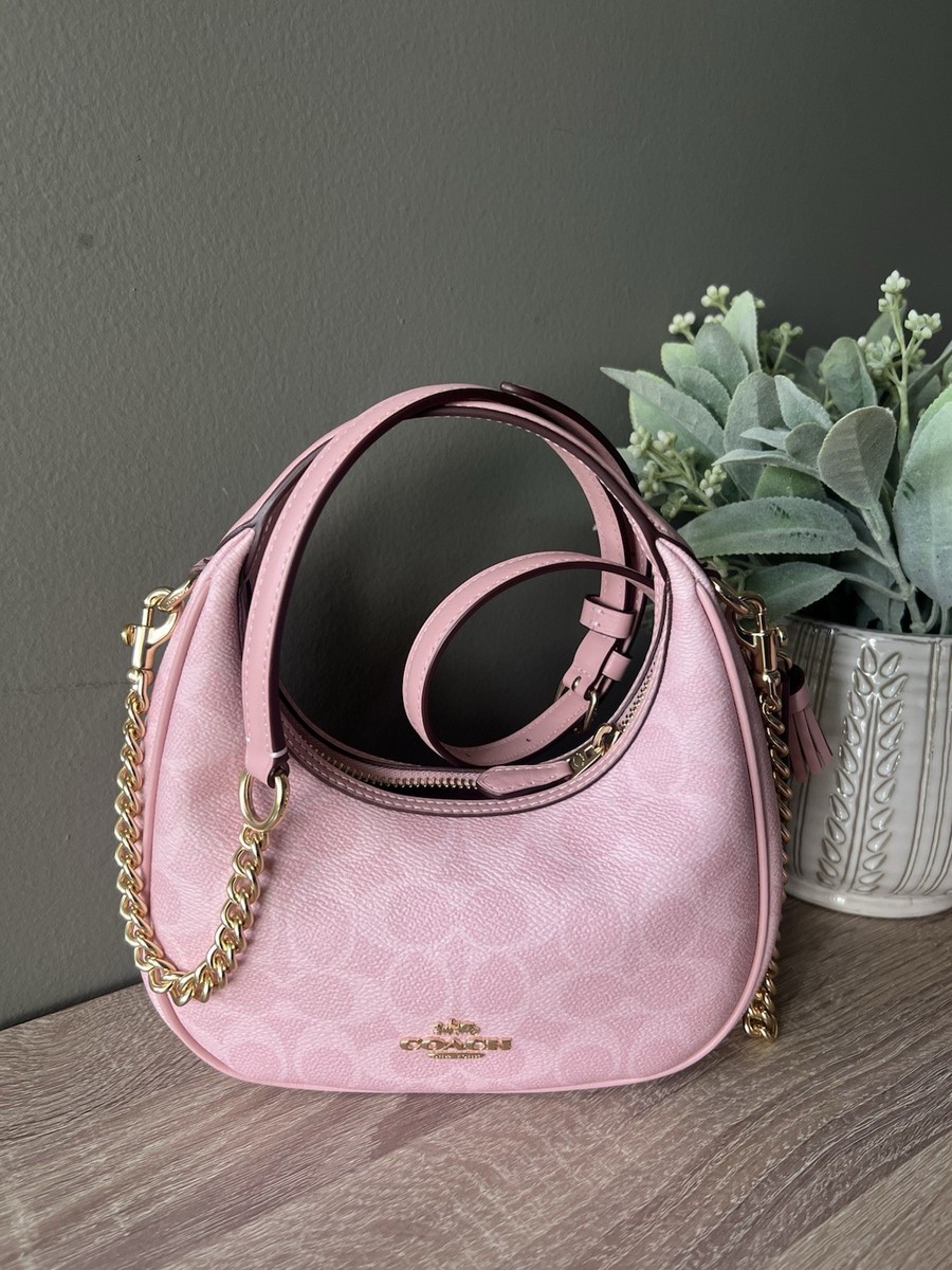 COACH CARMEN MINI CROSSBODY BAG IN SIGNATURE CARVES CAM83