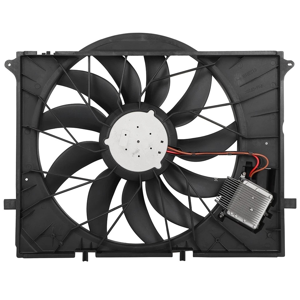 Radiator and Radiator Cooling Fan Kit For 2002-06 Mercedes-Benz CL500 S430 S500 - Image 2 of 4