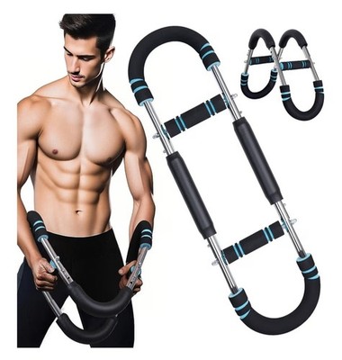 Twister Arm Trainer, 60-100lb Adjustable Chest & Arm Workout Tool, Compact