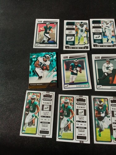 Philadelphia Eagles - 18 Karten Panini Lot - Smith, Brown, Jackson - Bild 2 von 5