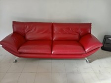 Canapé Nicoletti Méridien Cuir Italien