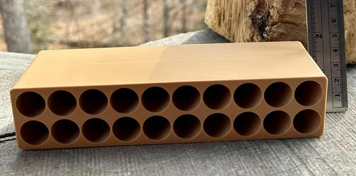 Smith Carbine Cartridge Block for Leather Boxes, Block Only, SEE DESCRIPTION