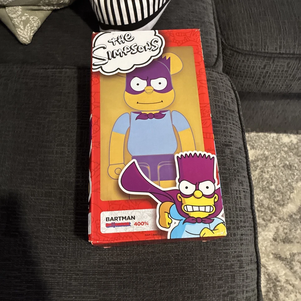 Medicom the Simpsons Bartman 400% Bearbrick With Original Box! - Image 2 of 3
