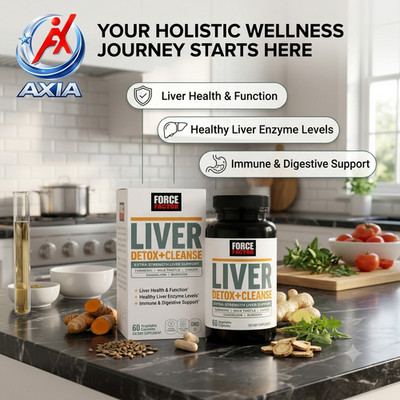  ️Force Factor ~ Liver Detox + Cleanse ~ 60 Caps ~ Sealed ~ ️