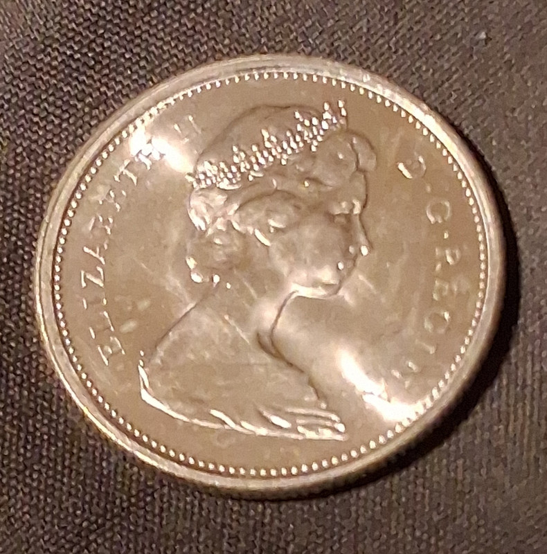 1967 Canada 25C Centennial Caribou Quarter Coin Uncertified