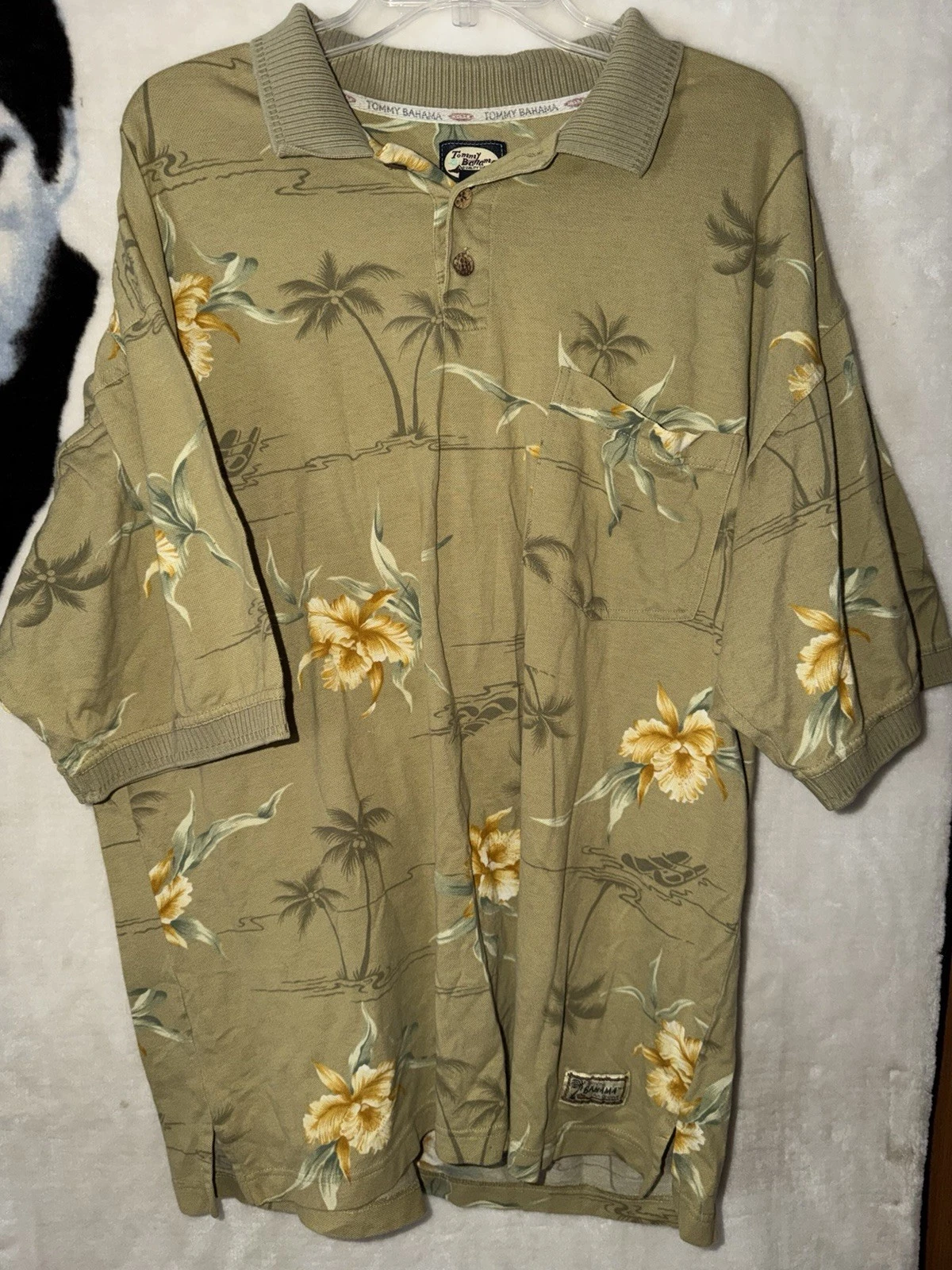 VTG Tommy Bahama Men’s XL Relax Floral Shirt Short Sleeve