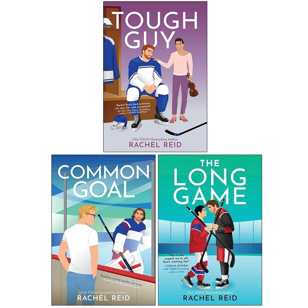 Game Changers Series 2 Collection 3 Books Set By Rachel Reid Tough Guy, Common