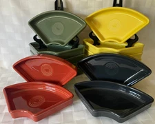Fiesta CHOOSE Retired Omni Relish Tray Individual Dish ~ SAGE PAPRIKA SUNFLOWER