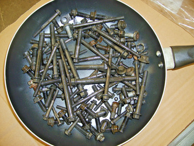 GM THM 4T60-E 4T60E transmission Parts ALL the Bolts, some clips and Balls