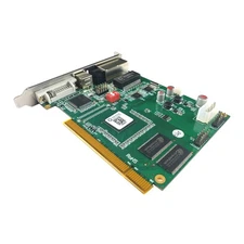 Linsn TS802D LED Sending Card DVI Audio Input Dual Network Output Controller