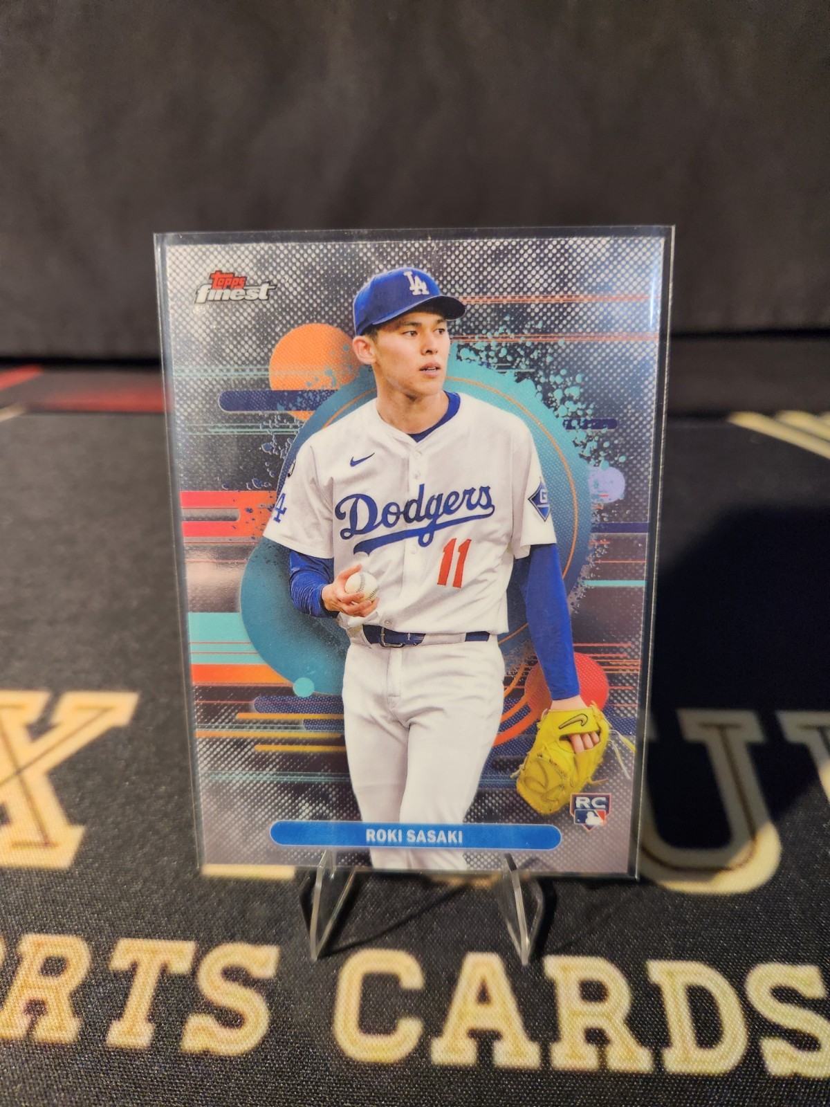 2025 Topps Finest - Uncommon Roki Sasaki #116 Refractor (RC)