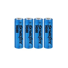 14500 Rechargeable Batter.y Li-ion 3.7V  3000mAh USA FAST SHIPPING 4PCS Batter.y