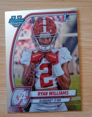 2024 Bowman U Chrome - Refractor #53 Ryan Williams 1st