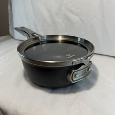 Premier™ Space-Saving Hard-Anodized Nonstick, 2.5-Quart Sauce Pan with Lid