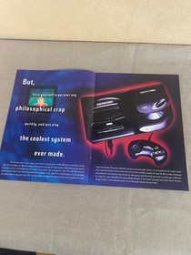 Sega CD System Promo 8 Page Print Advertisement Ad 1993