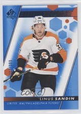 2022-23 SP Authentic Future Watch Limited Blue 307/399 Linus Sandin #186 2vh